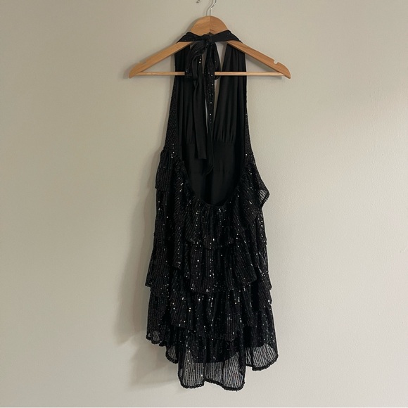 Black Halter Dress - Picture 8 of 12